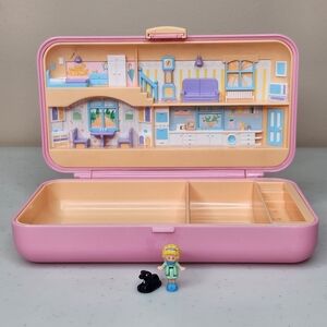 1990 Polly Pocket Pretty Hair Playset Vintage Bluebird